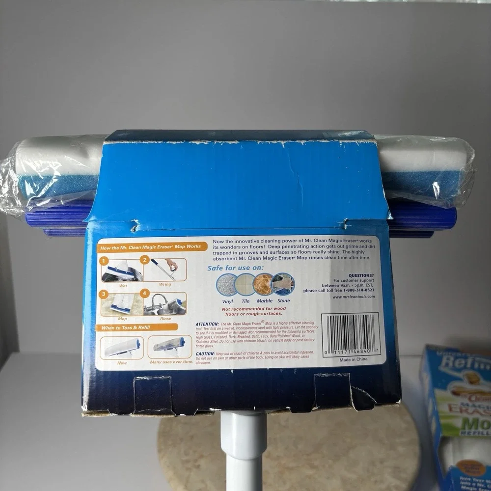 Mr. Clean Magic Eraser Roller Mop Refill Type B + Extra Universal Mop‎ Refill